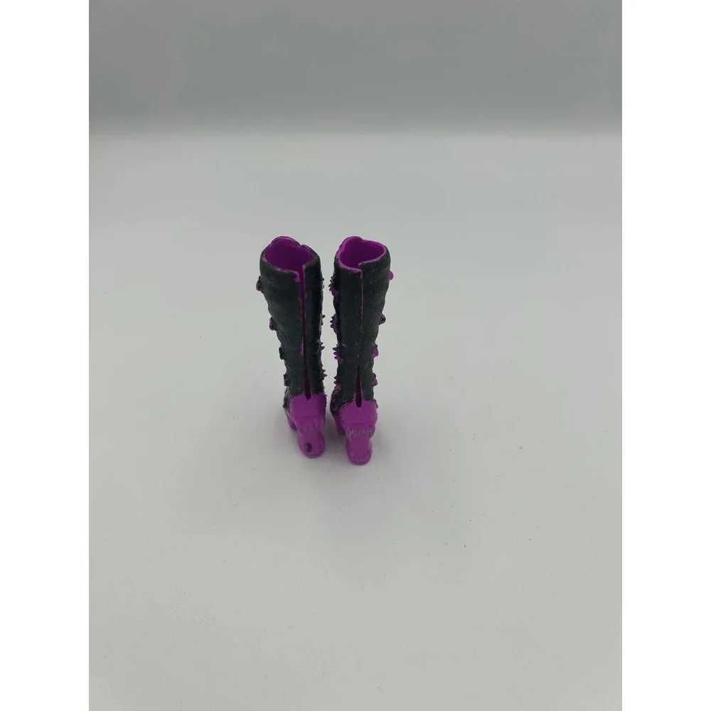 Monster High Fearbook Toralei Tall Platform Boots Painted